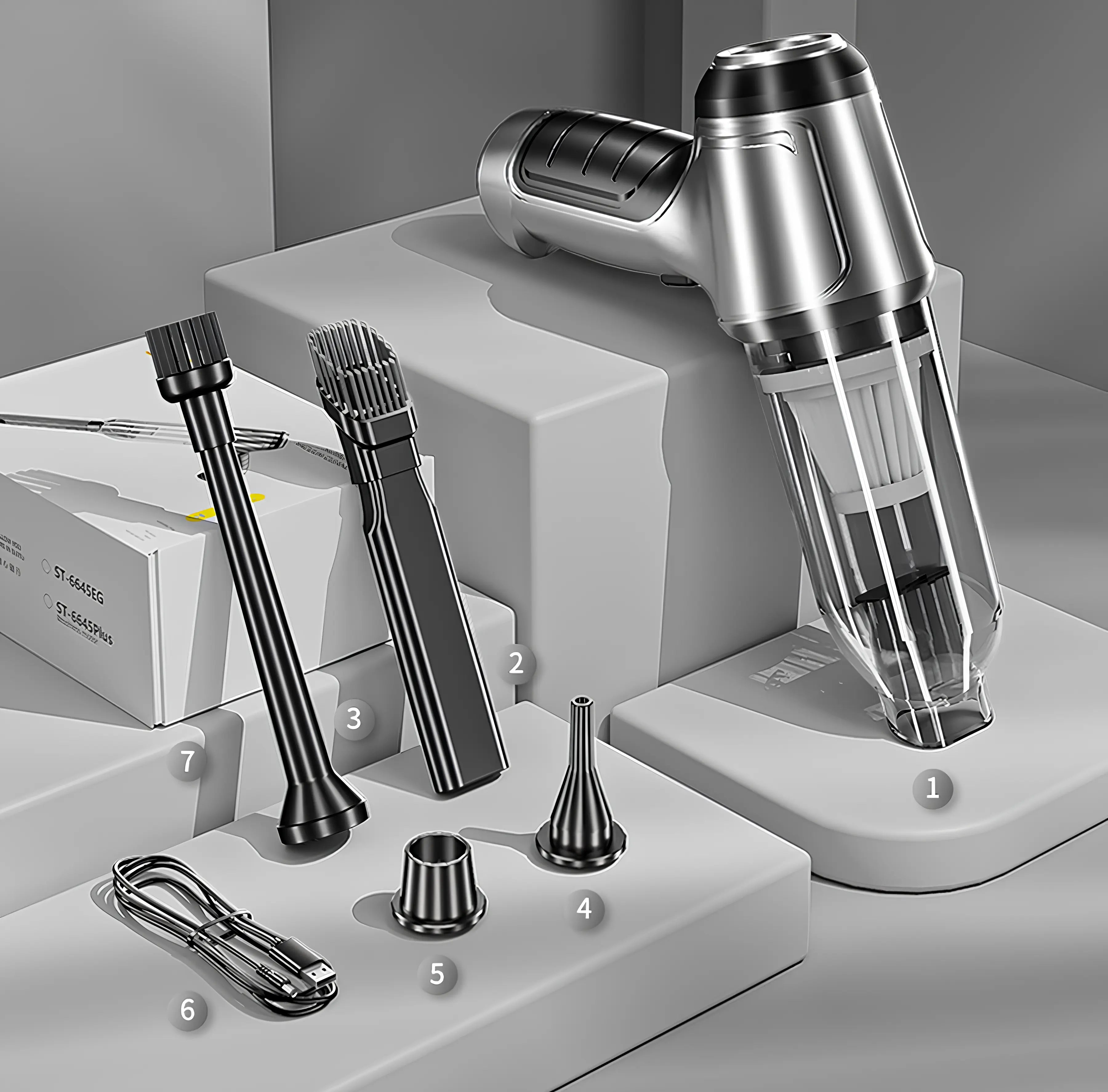 VacPro™ | Aspirateur à main sans fil pour la maison et la voiture