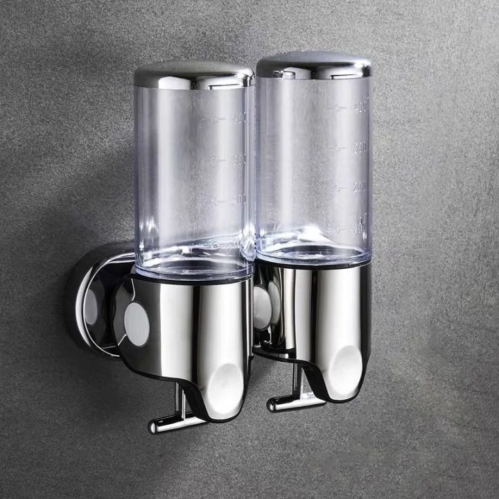 Nástěnný dávkovač mýdla s moderním designem z nerezové oceli