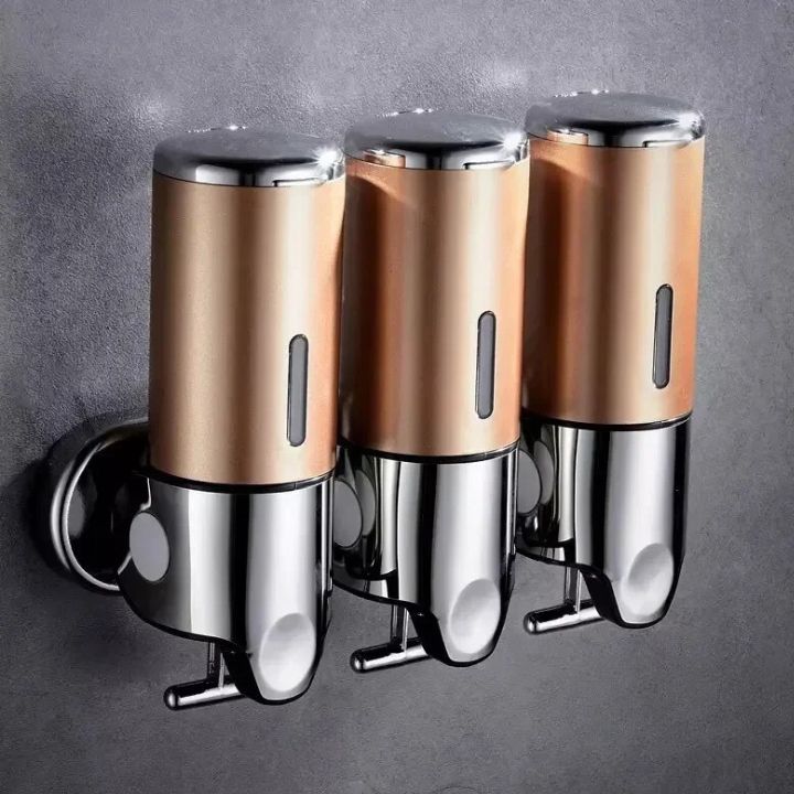 Nástěnný dávkovač mýdla s moderním designem z nerezové oceli