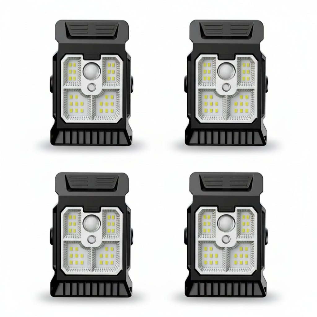 Jasné solární světlo Bright Clip do exteriéru, přenosné, s automatickým zapnutím pro táborníky