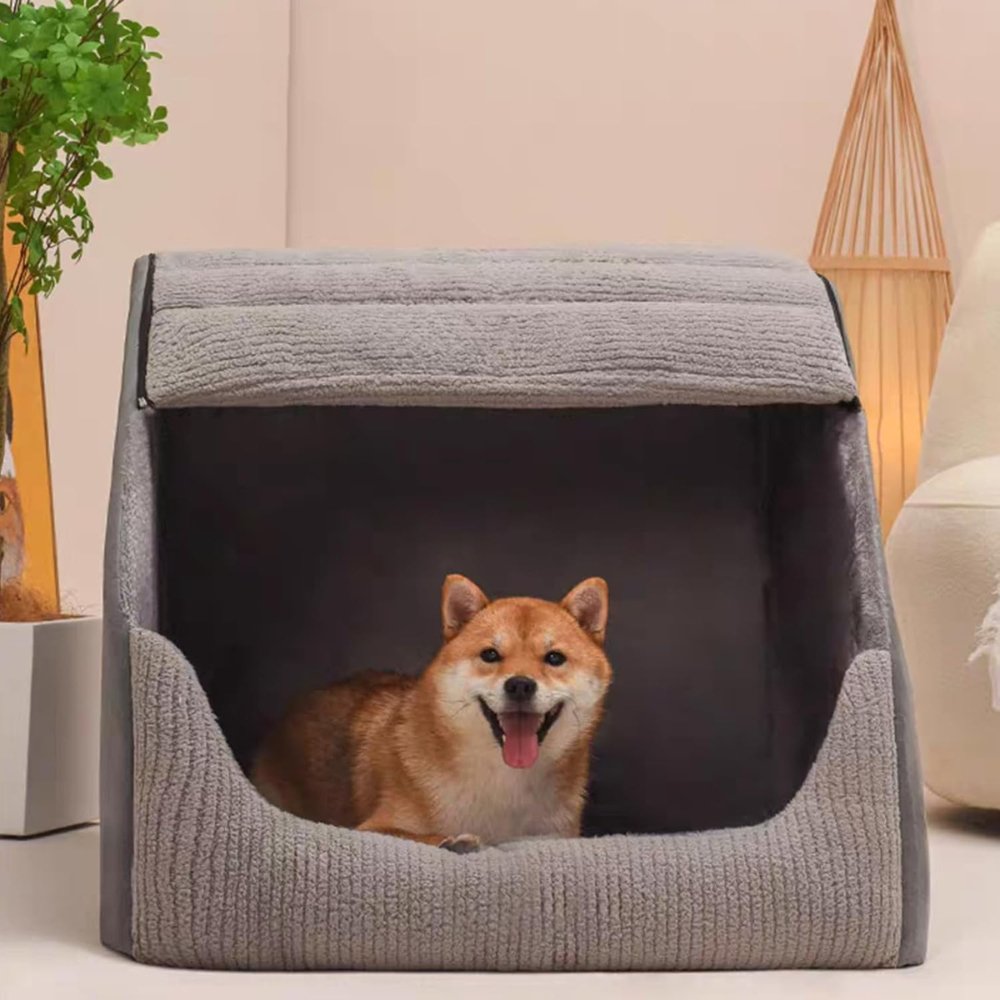 Uzavřený útulný pelíšek CozyNest pro kočky a malé psy