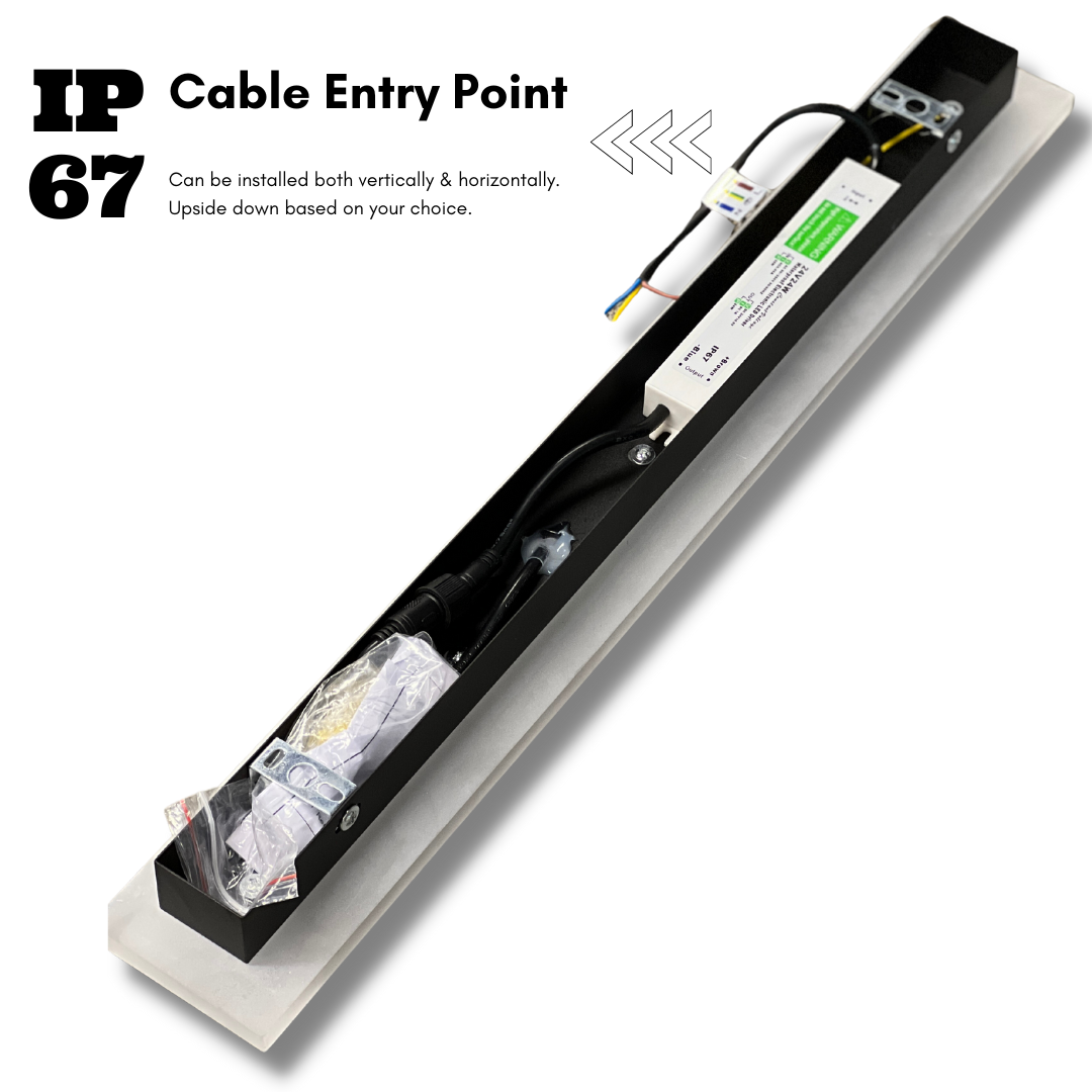 إلورا إضاءة جدارية خارجية خطية | Orntli
