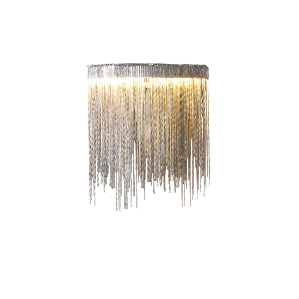 Lampada da parete contemporanea Crystone — Elegante design in acciaio