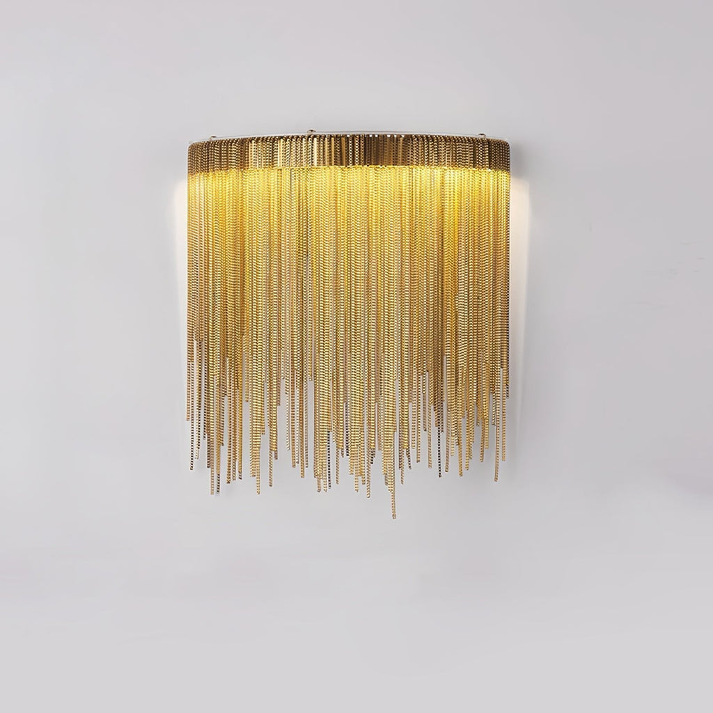 Lampada da parete contemporanea Crystone — Elegante design in acciaio