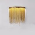 Lampada da parete contemporanea Crystone — Elegante design in acciaio
