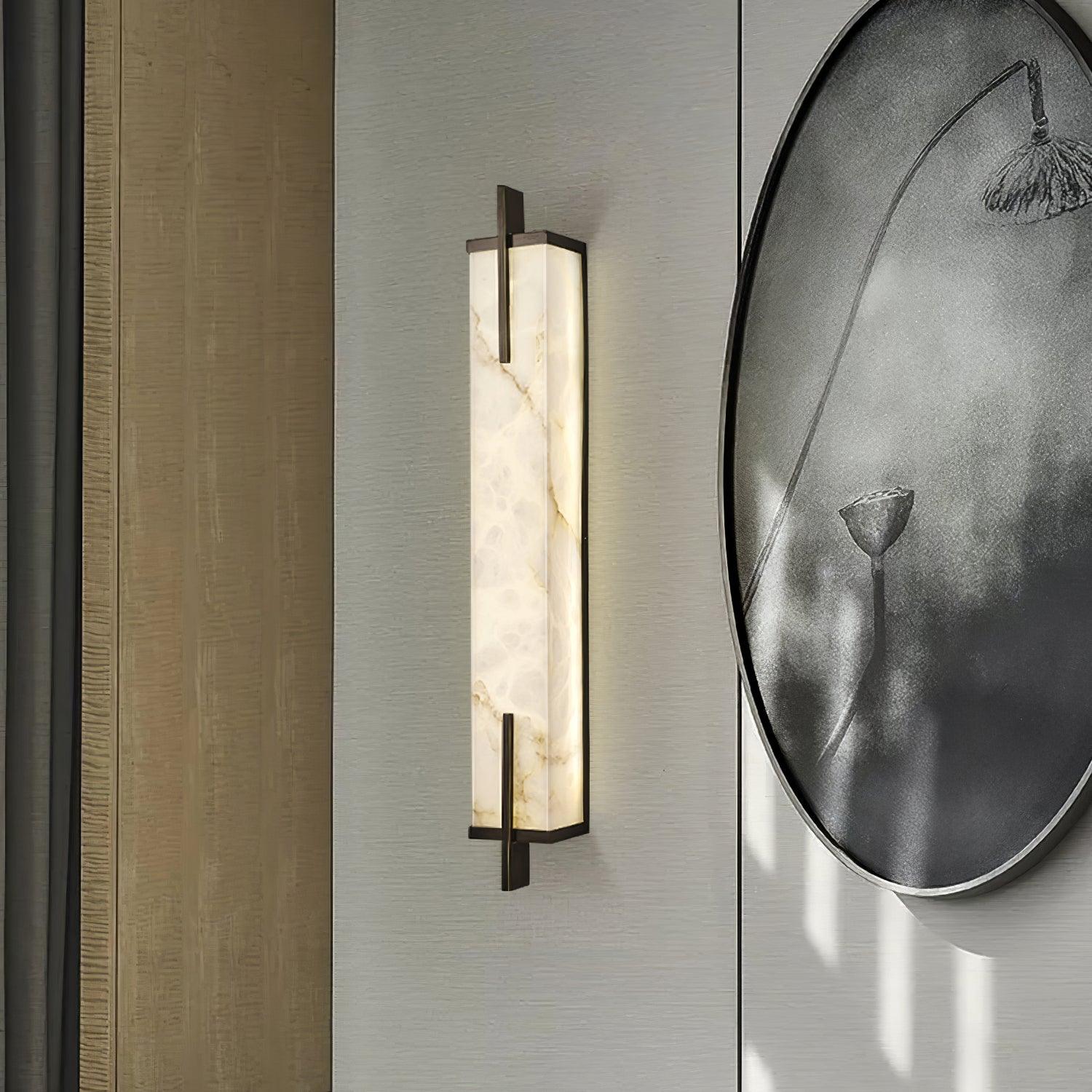 Calliope Natural Alabaster Wall Sconce