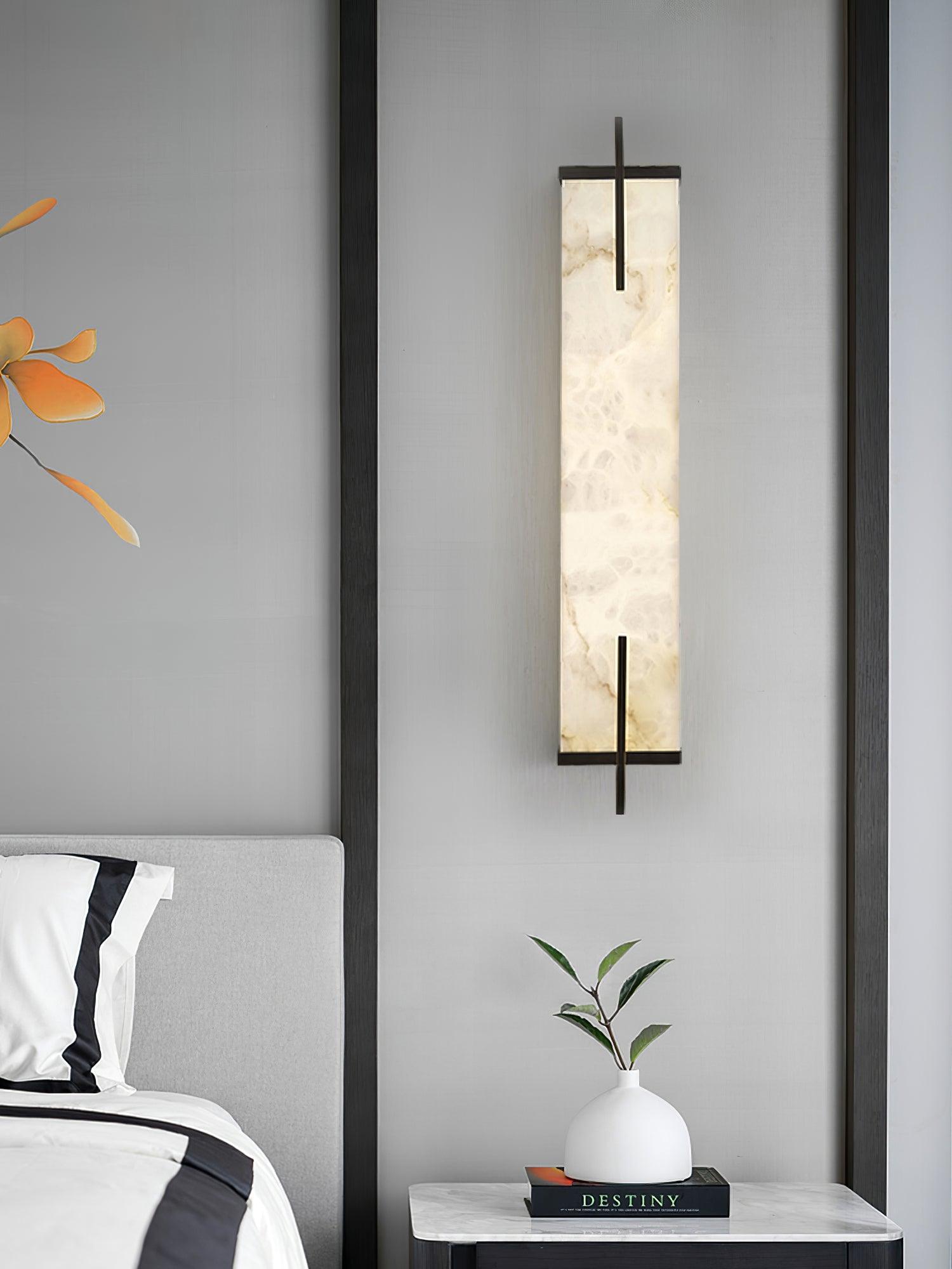 Calliope Natural Alabaster Wall Sconce