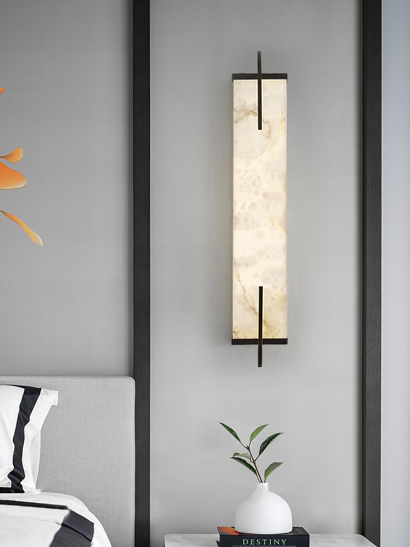 Calliope Natural Alabaster Wall Sconce