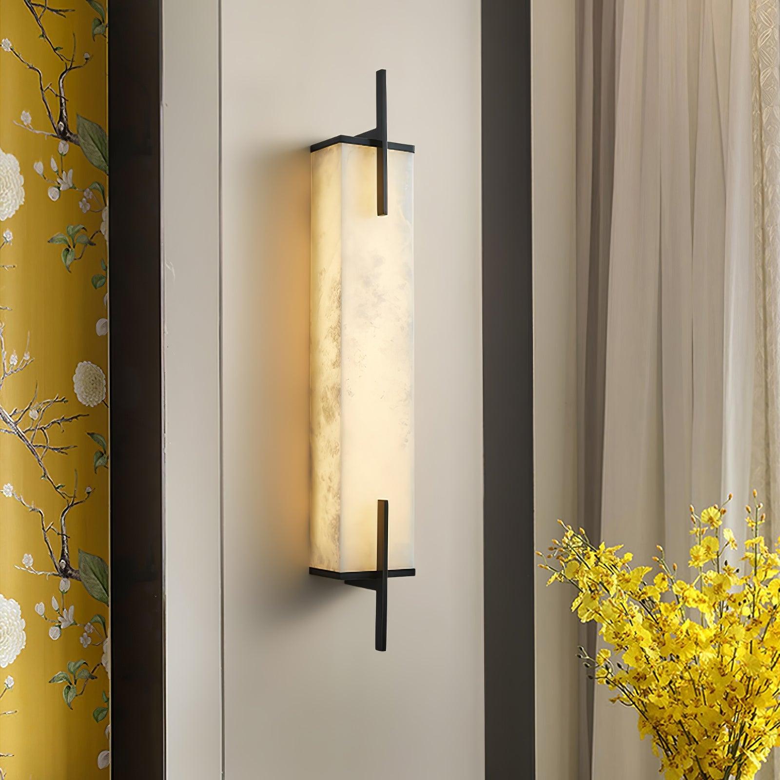 Calliope Natural Alabaster Wall Sconce