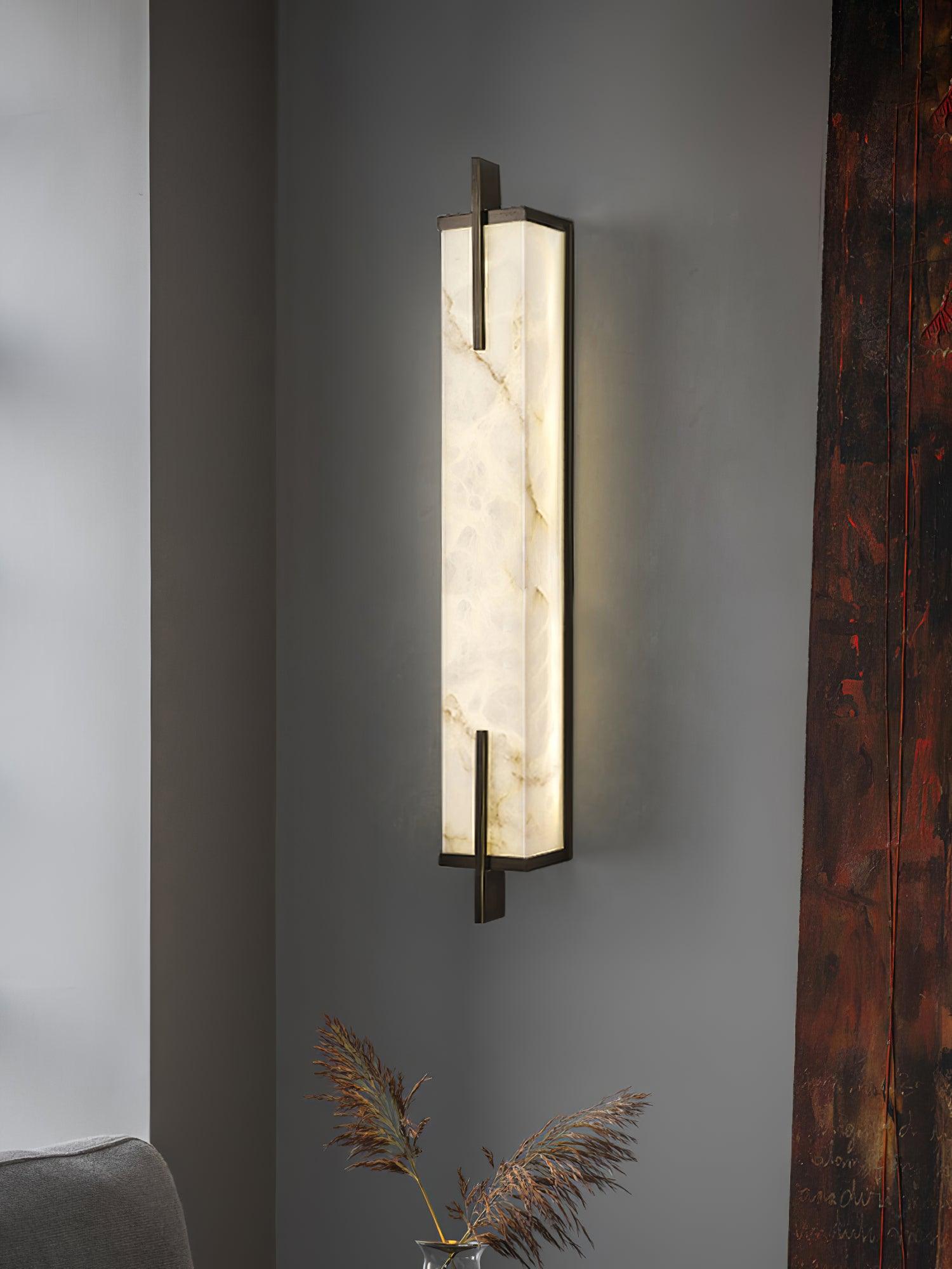 Calliope Natural Alabaster Wall Sconce