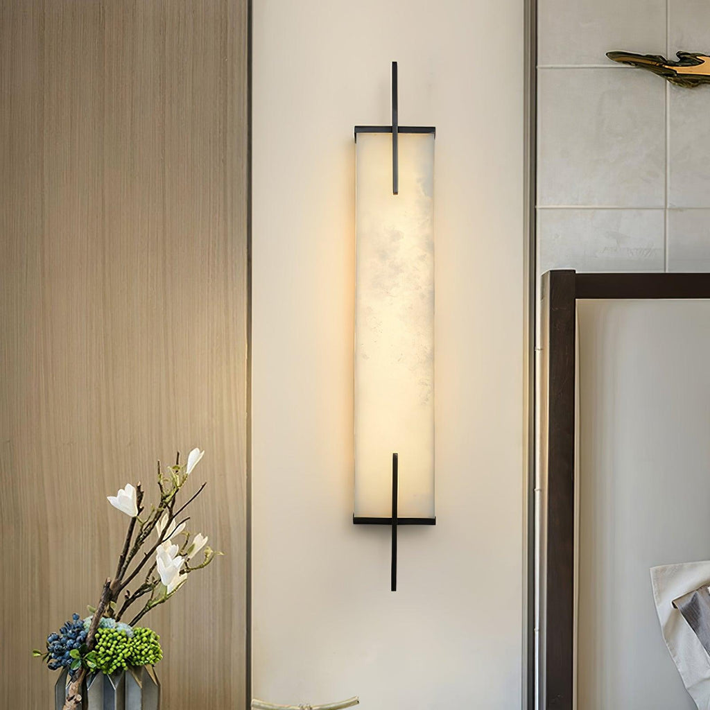 Calliope Natural Alabaster Wall Sconce