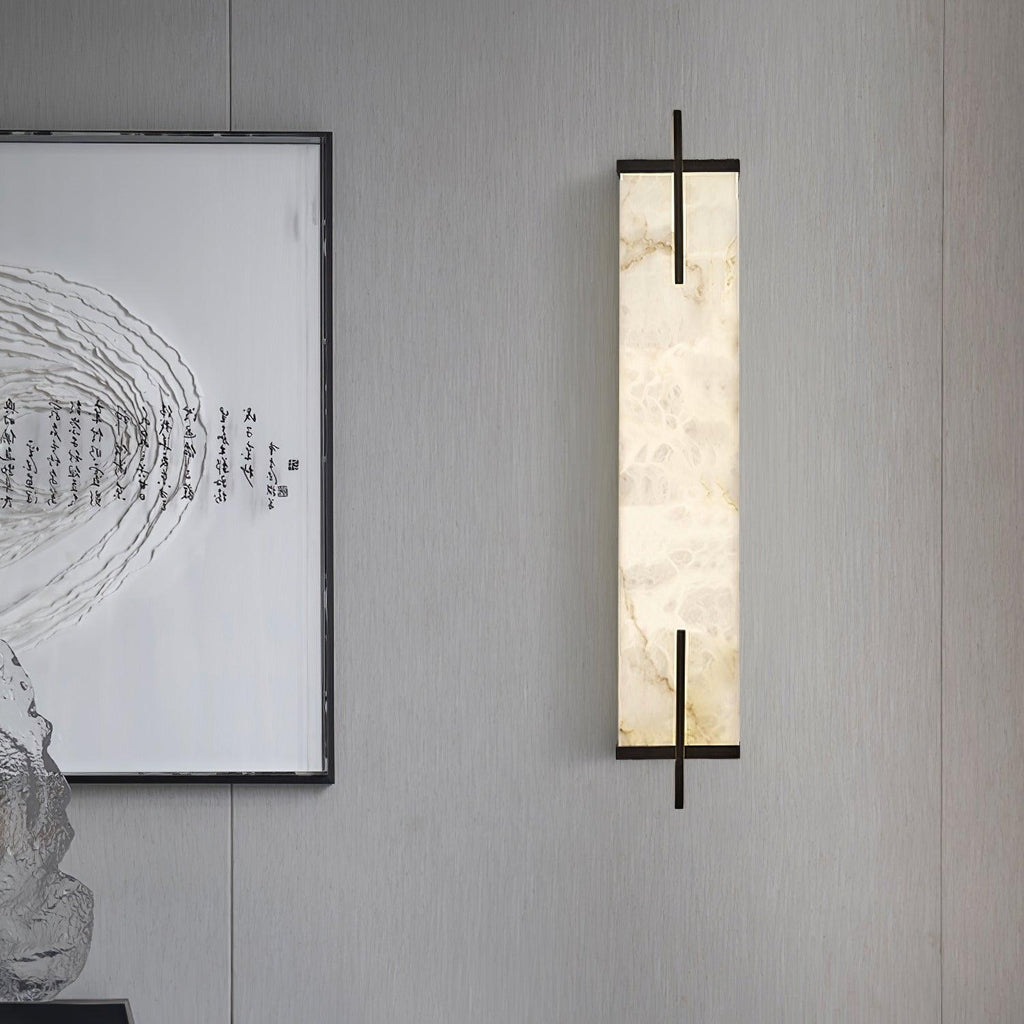 Calliope Natural Alabaster Wall Sconce