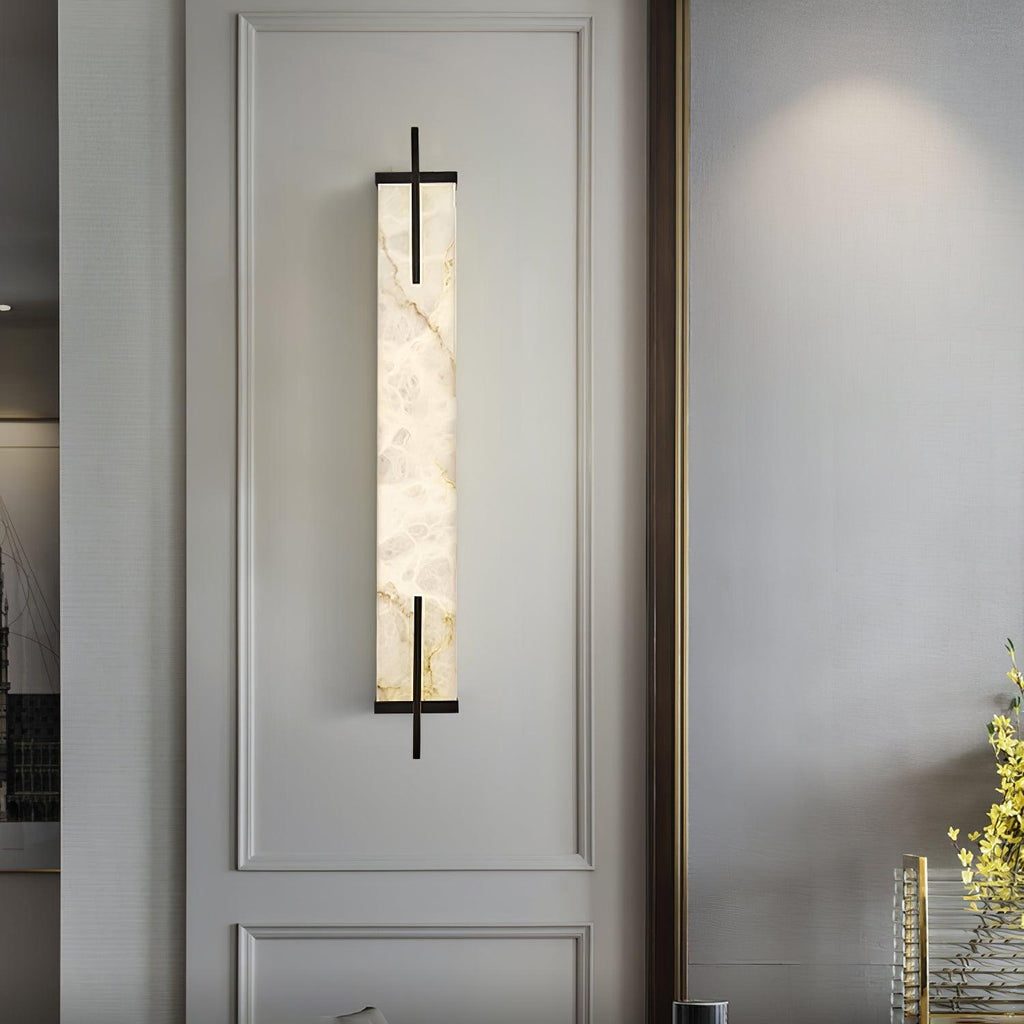 Calliope Natural Alabaster Wall Sconce