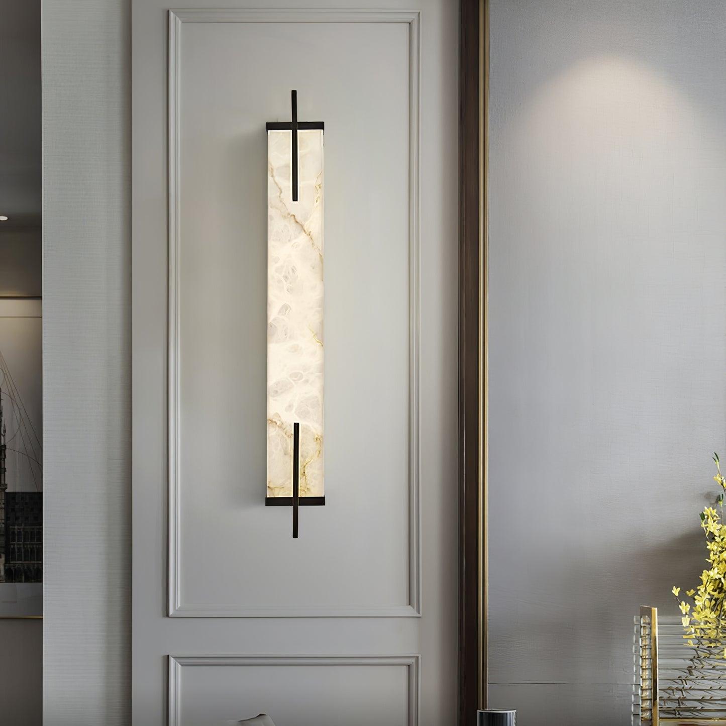 Calliope Natural Alabaster Wall Sconce