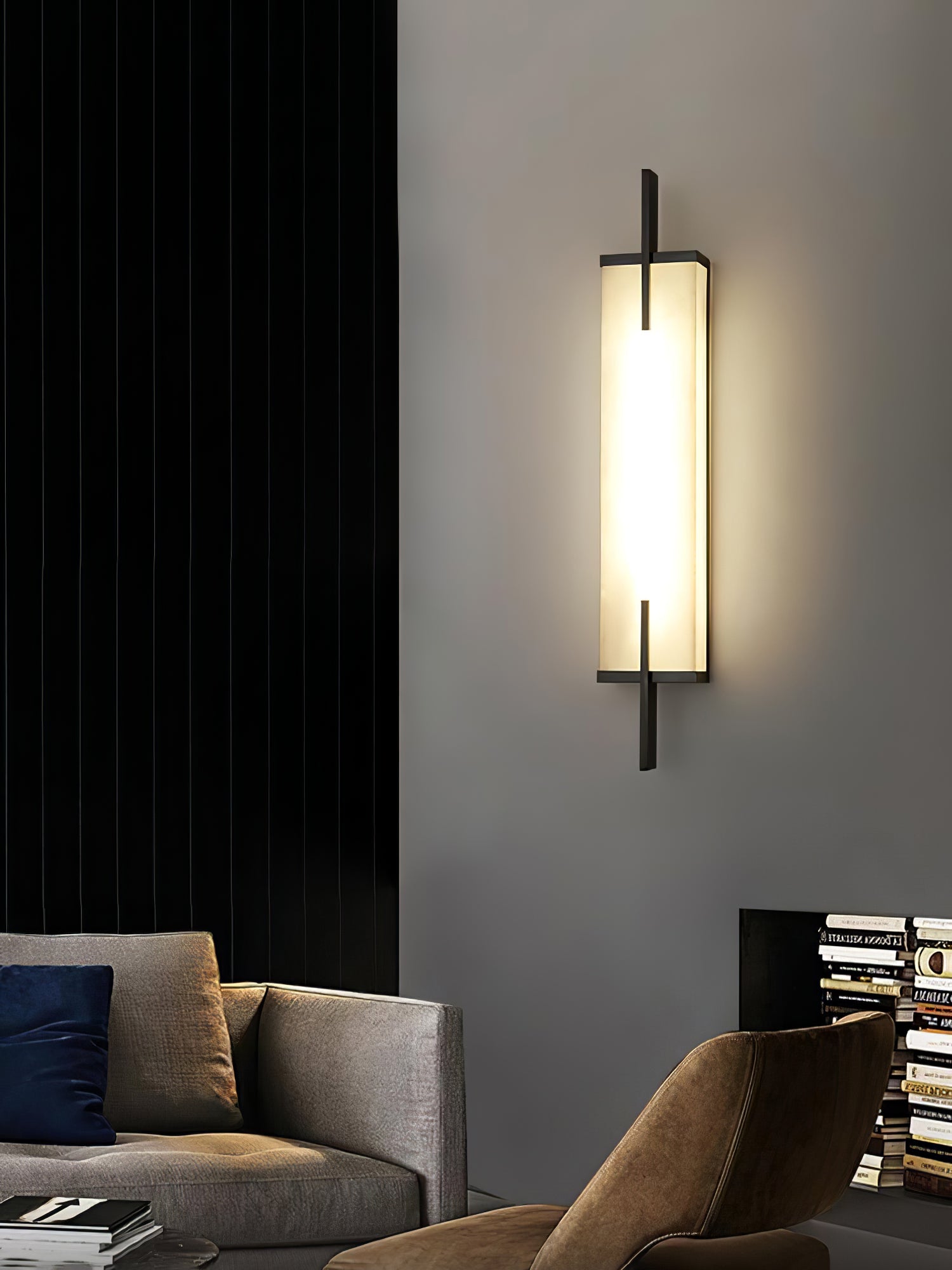 Calliope Natural Alabaster Wall Sconce
