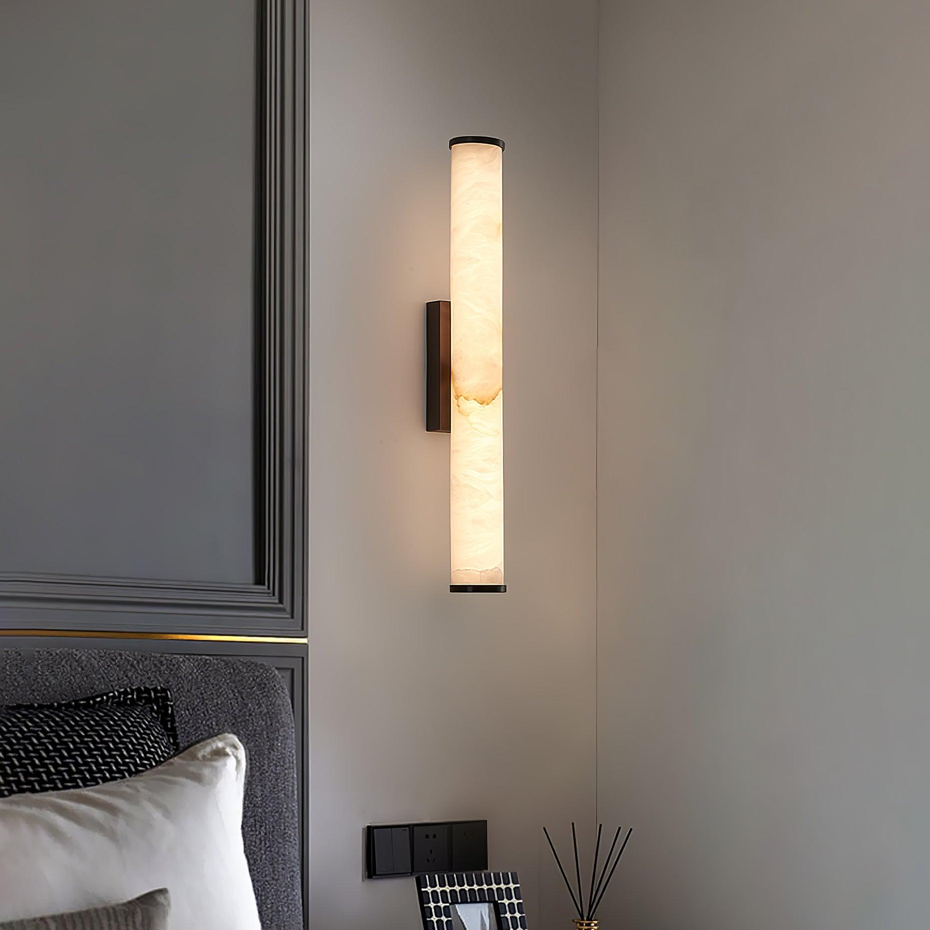 Callisto Handcrafted Alabaster Wall Lamp