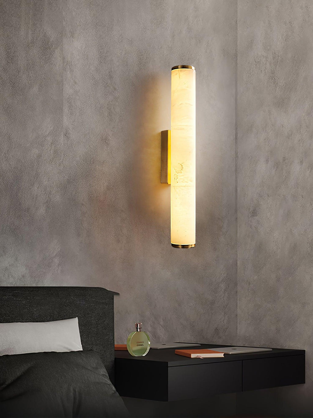 Callisto Handcrafted Alabaster Wall Lamp