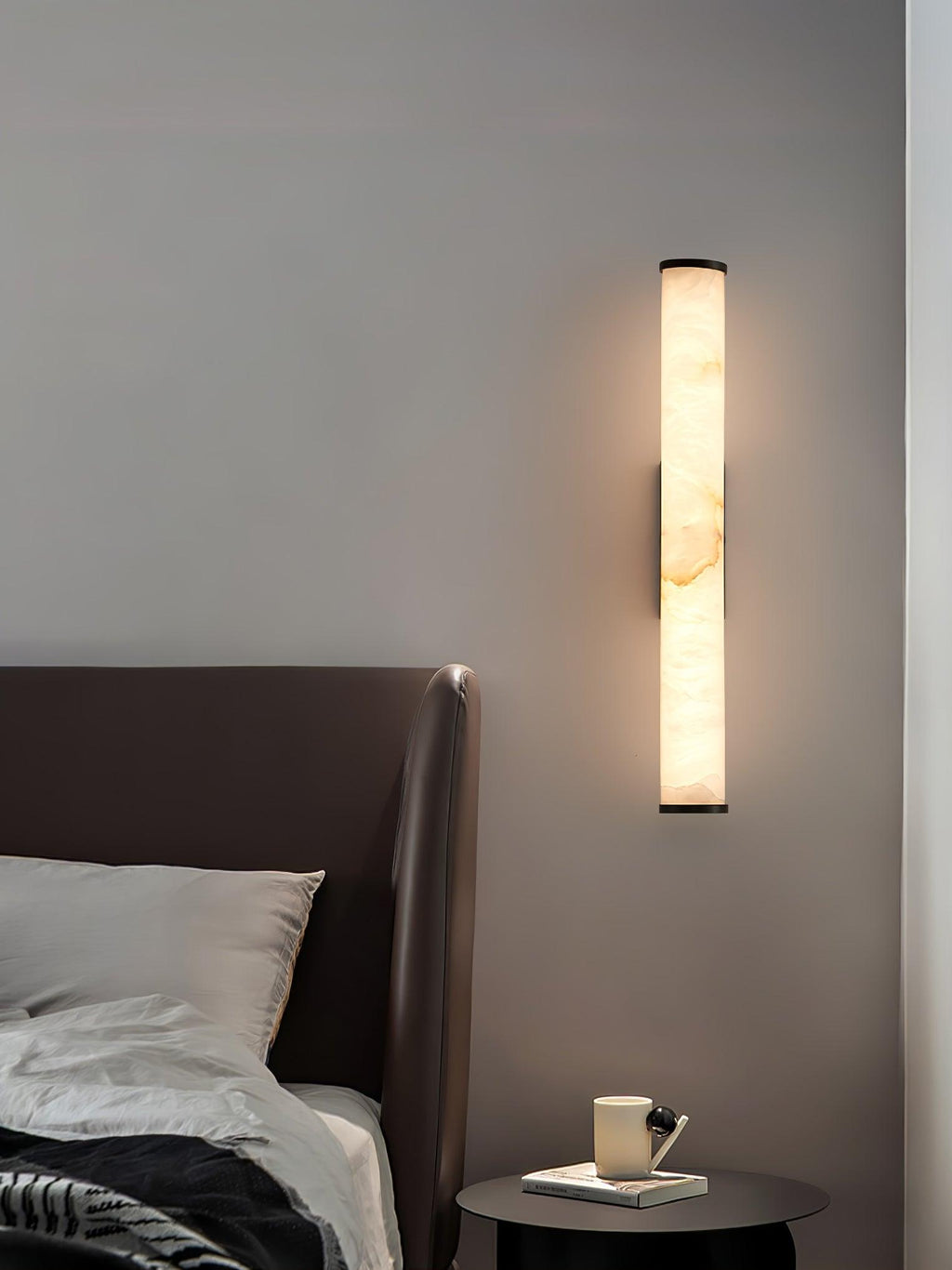 Callisto Handcrafted Alabaster Wall Lamp