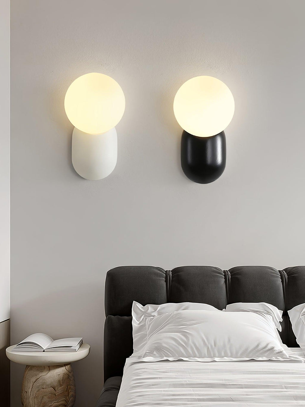 Applique murale globe Lunara — minimaliste, 8cm, G9