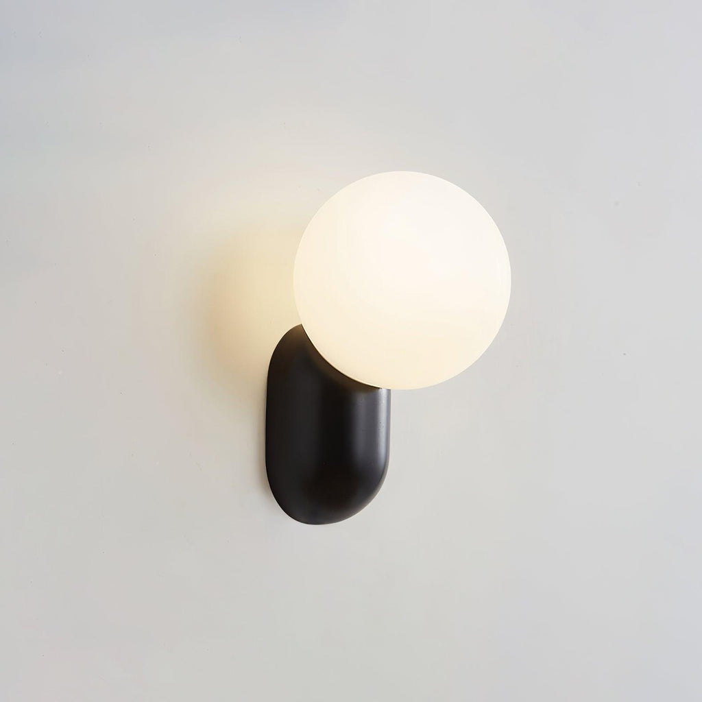 Applique murale globe Lunara — minimaliste, 8cm, G9