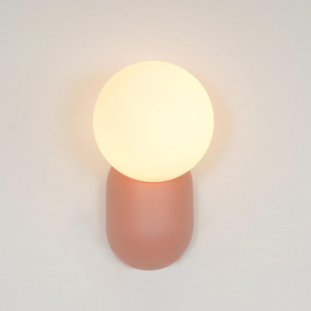 Applique murale globe Lunara — minimaliste, 8cm, G9