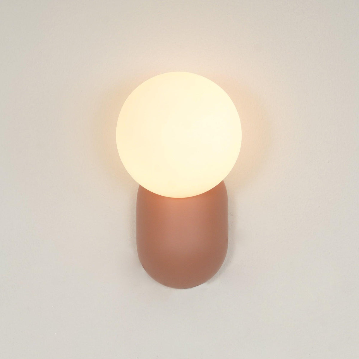 Applique murale globe Lunara — minimaliste, 8cm, G9