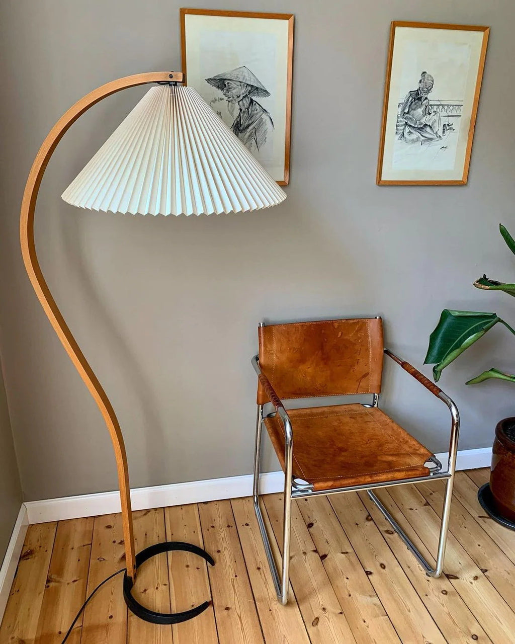 Caprani golvlampa i lantgårdsstil – 150 cm hög, kompatibel med E26/E27