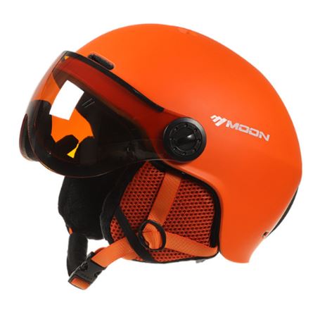 Kask narciarski SummitGuard z odpinanymi elementami, bezpieczny i wygodny do użytku na zewnątrz