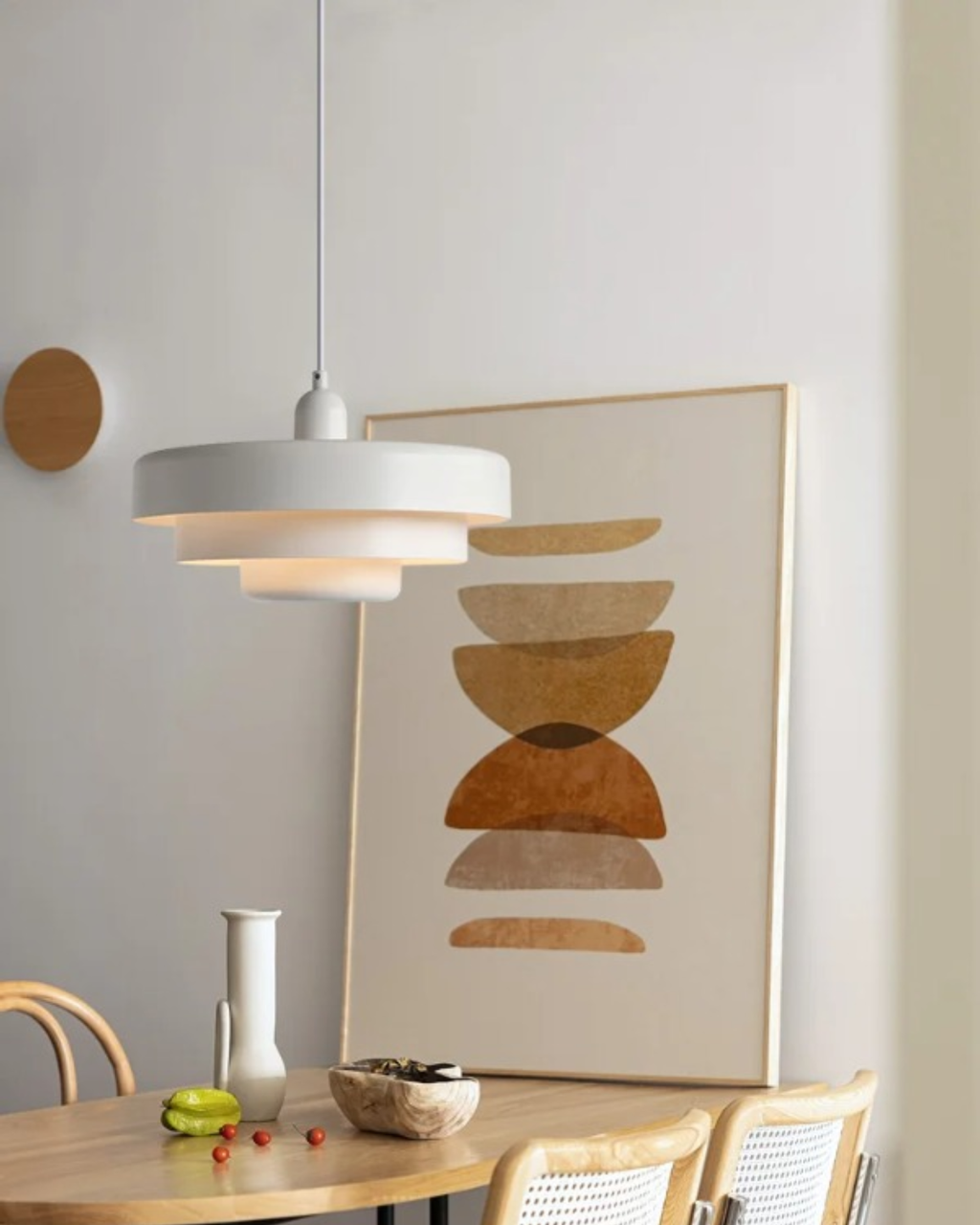 Marinelle | Retro-Style Orange Pendant Light With a Bold Modern Twist | Orntli