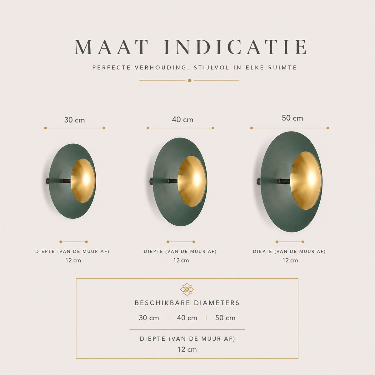Round Metal Retro Wall Light – Design Light, Warm Ambient Lighting