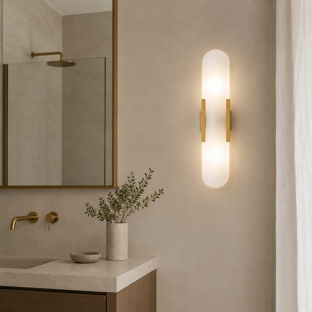 Nordische Alabaster-Wandleuchte – Moderne Alabaster-Designerlampе