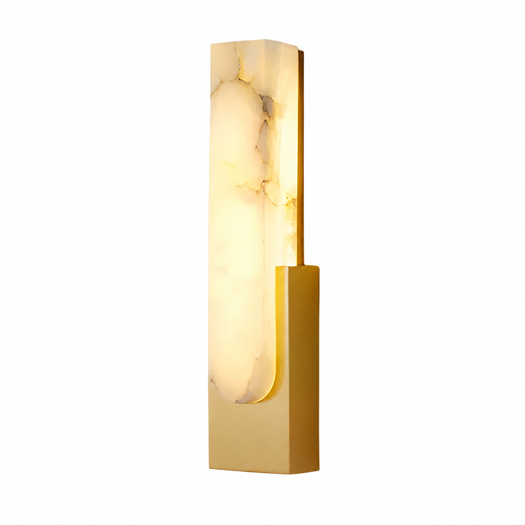 Applique en albâtre - Éclairage au design moderne et lumière d’ambiance