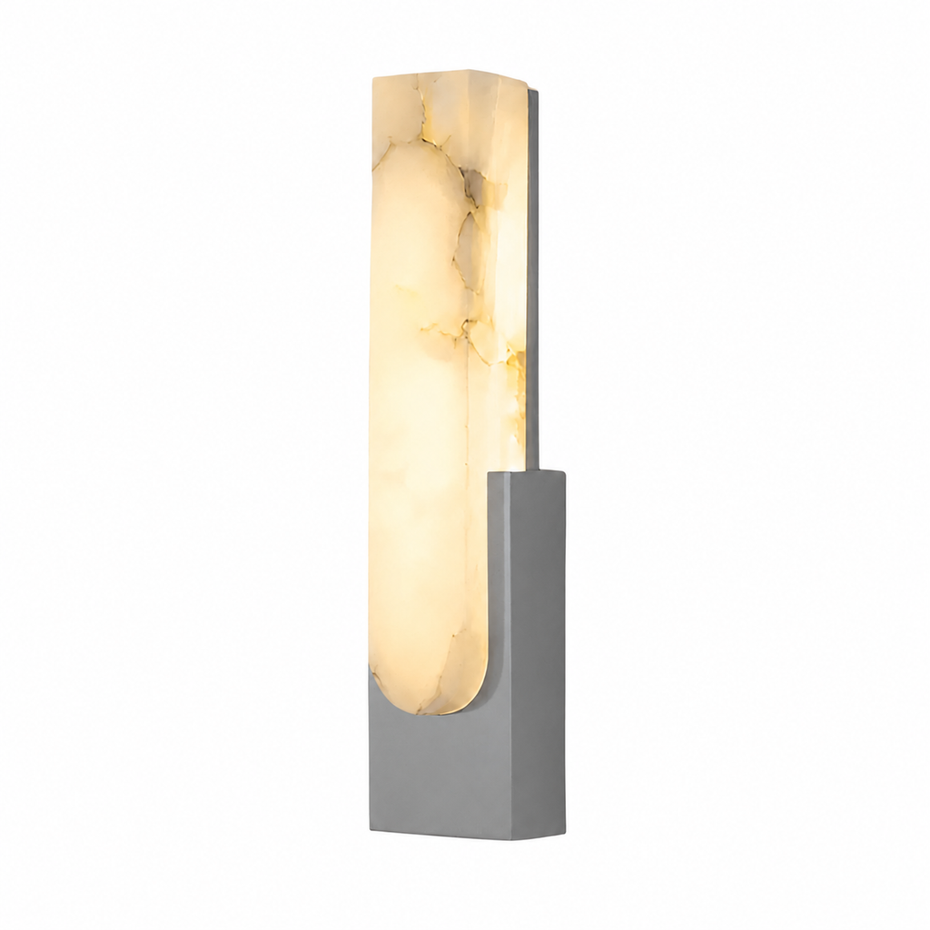 Applique en albâtre - Éclairage au design moderne et lumière d’ambiance