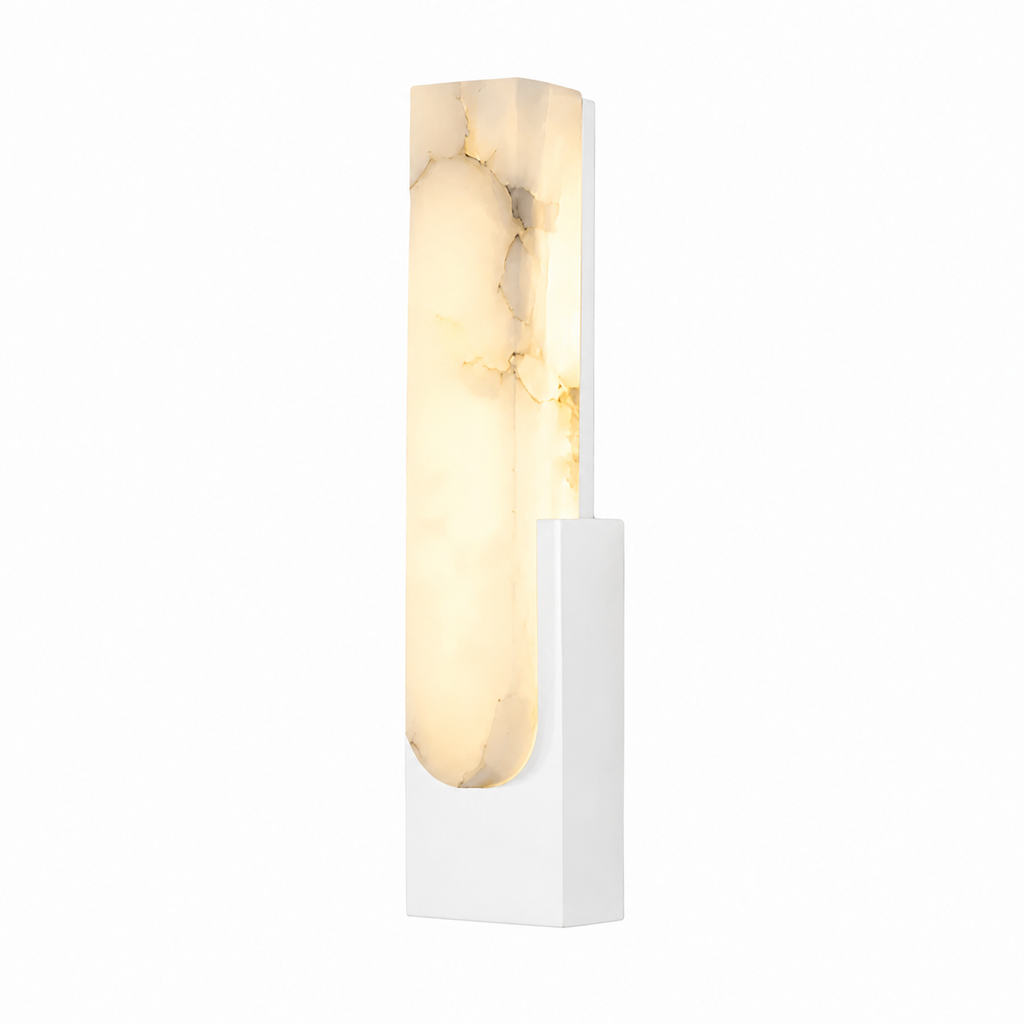 Applique en albâtre - Éclairage au design moderne et lumière d’ambiance