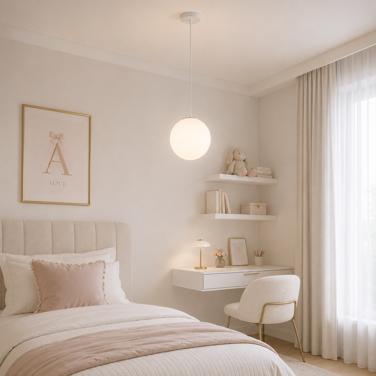 Cam Küre Sarkıt Aydınlatma, Nordik Tasarım – Minimalist Tasarım Aydınlatması