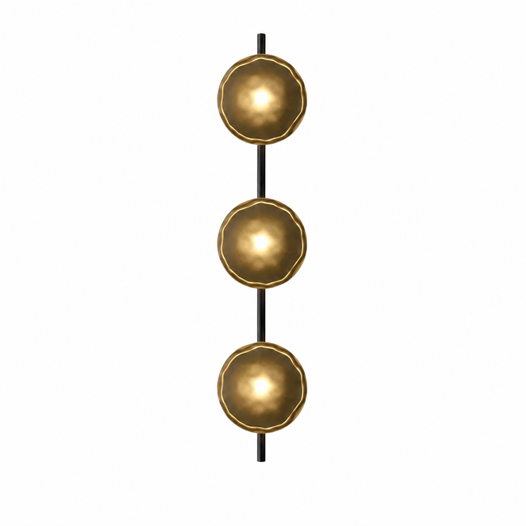 Nordycka szklana lampa ścienna – okrągły design i nastrojowe oświetlenie