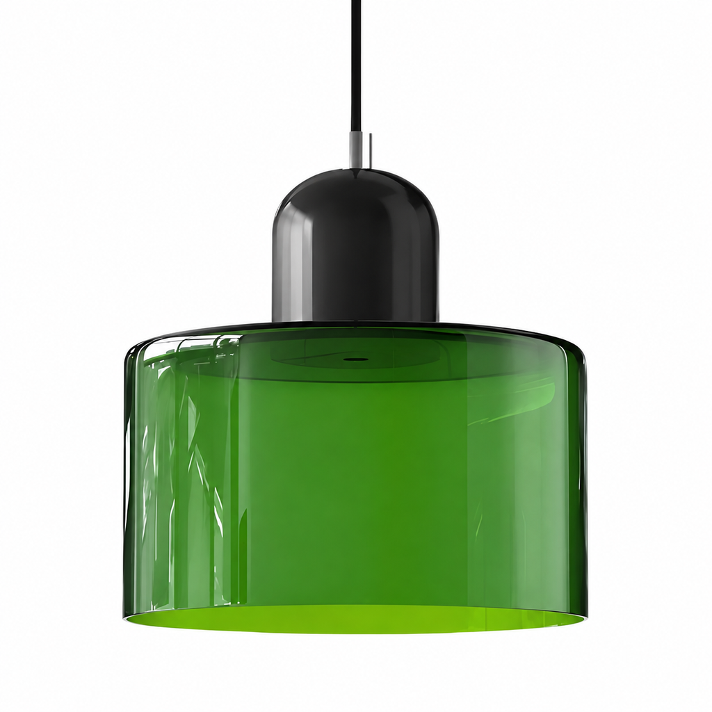 Lampada a sospensione in vetro retrò – lampada di design, illuminazione ambientale