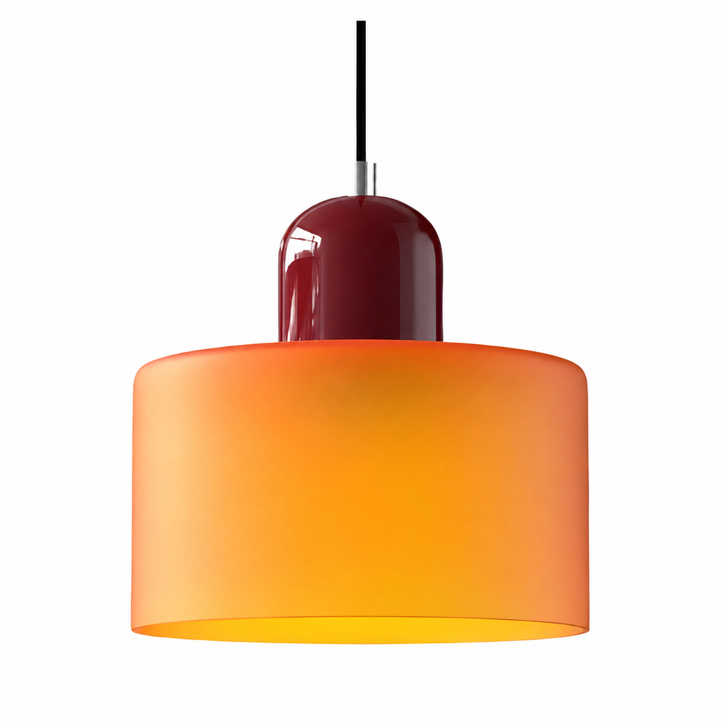 Lampada a sospensione in vetro retrò – lampada di design, illuminazione ambientale