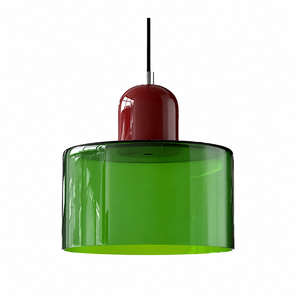 Lampada a sospensione in vetro retrò – lampada di design, illuminazione ambientale