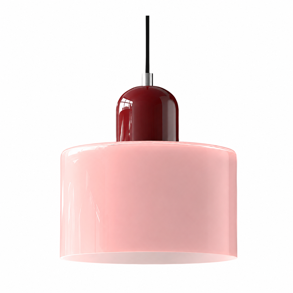 Lampada a sospensione in vetro retrò – lampada di design, illuminazione ambientale