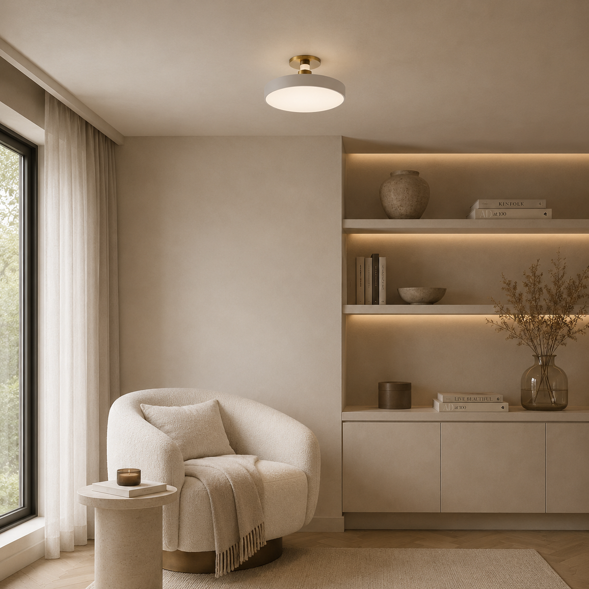 Severské stropní svítidlo - designová lampa