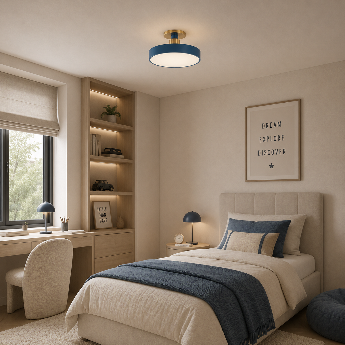 Severské stropní svítidlo - designová lampa