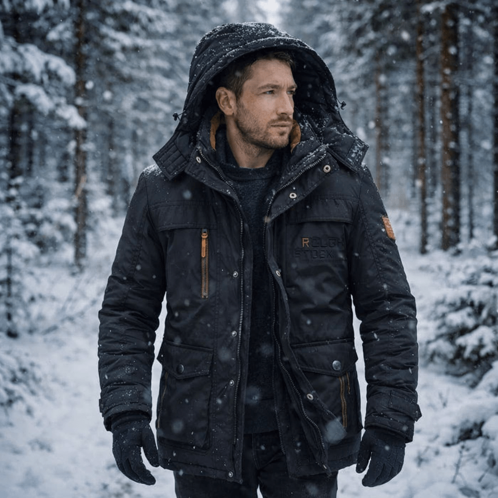 Prošívaná parka Glacier Peak pro chladné dny, větruodolné zateplení pro milovníky outdooru