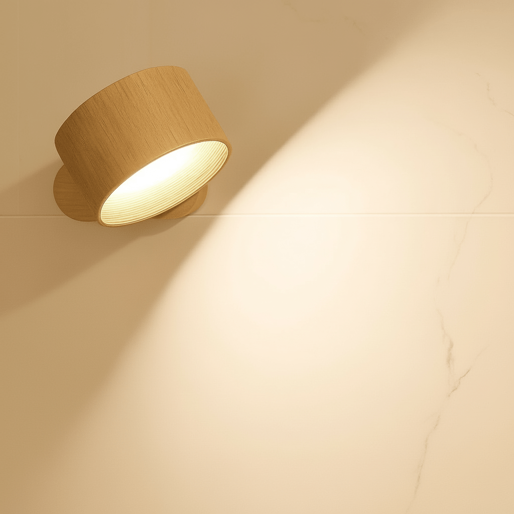Draadloze Nordic wandlamp met afstandsbediening