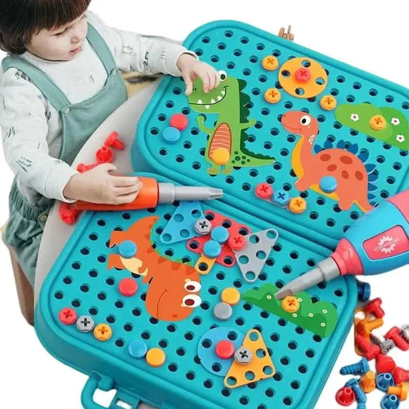 NovaBuild ToolPlay Set For Toddlers Hands On Creativity And Learning 211 Pieces