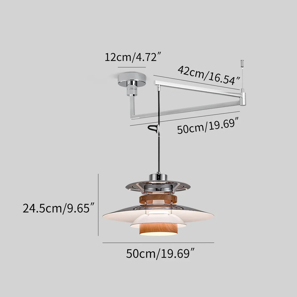 מנורת תלייה מרסרו UFO לאזור אוכל במטבח - אורנטלי