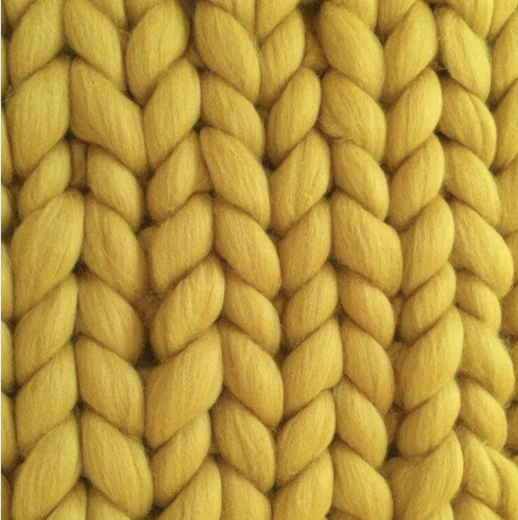 Hygge vastag kötött takaró