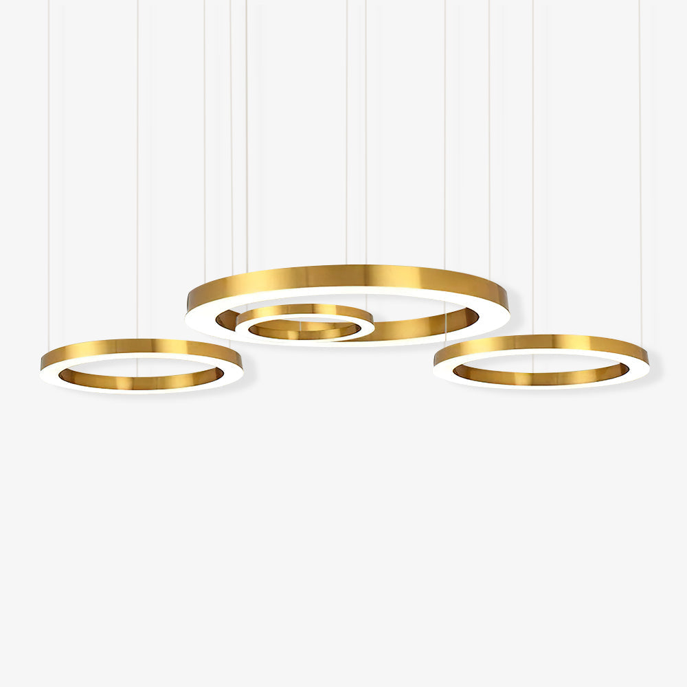 مصباح معلق دائري LED بتصميم سلس