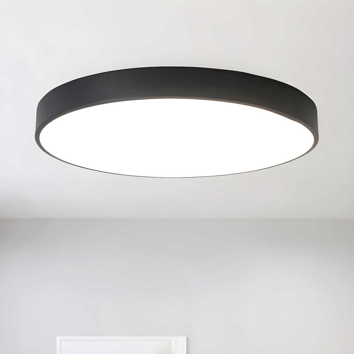 Izoriel schlanke runde Deckenleuchte – modern-minimalistisch, integrierte LED