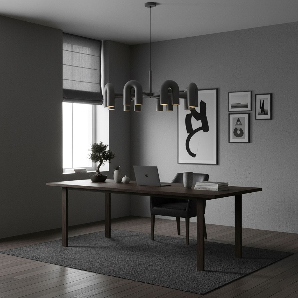 Cirkus Chandelier — Adjustable U-Shape Lighting Modules